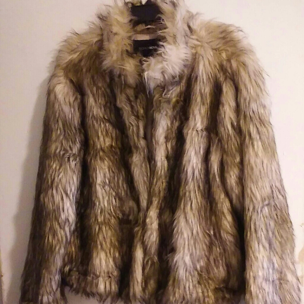 Faux Fur Jacket from Fashion Nova size US 14